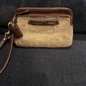 Coach wristlet